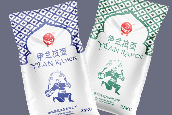 山東梨花面業包裝設計