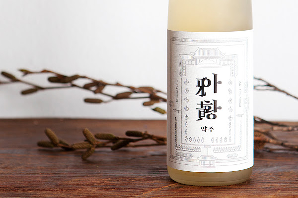 清新米酒包裝設計