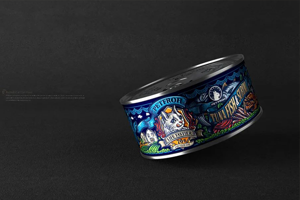 PETFROH寵物零食罐頭包裝設(shè)計