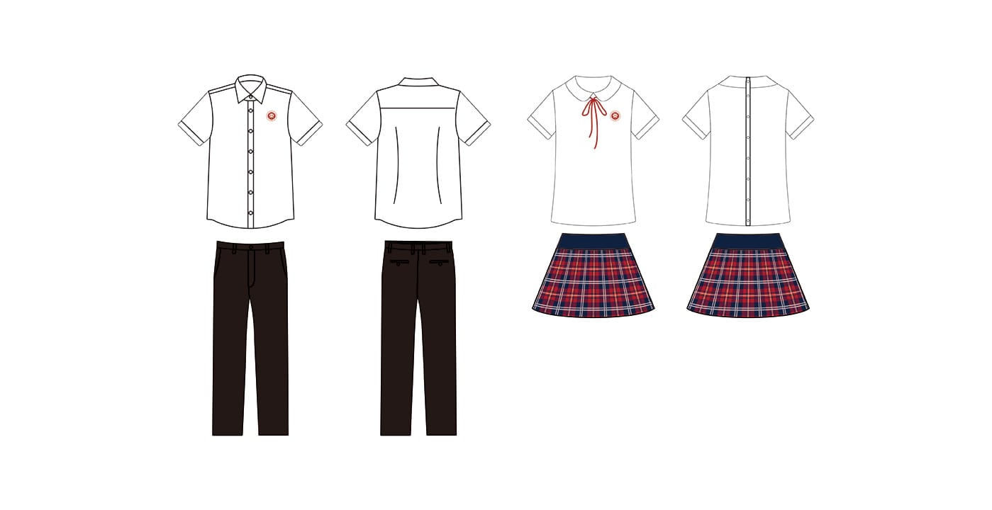 中山東區中學_夏裝服裝廣告